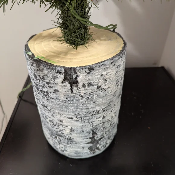 Holiday Time Pre-Lit Green Fir Tree with White Accents - Picture 7 of 7